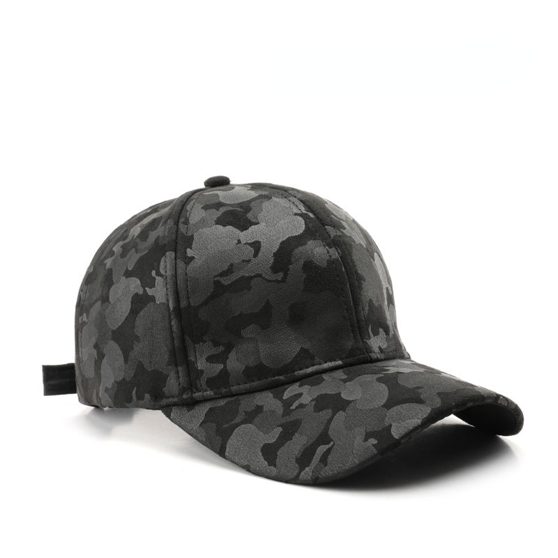 Wholesale Autumn and Winter Thickened Camouflage Light Board Cotton Baseball Cap