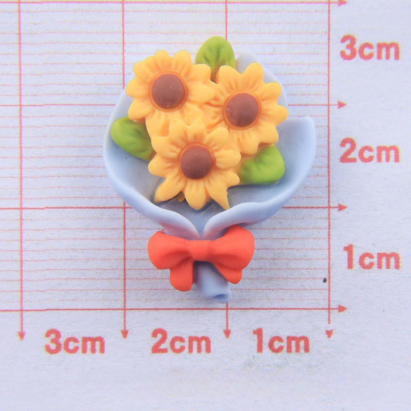 Wholesale Bouquet Resin Cream Glue Phone Case