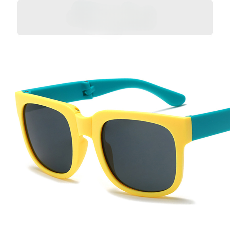 Wholesale Candy Color Kids Big Frame PC Sunglasses