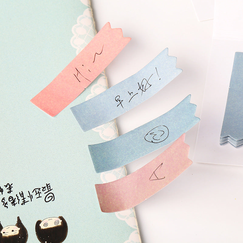 Wholesale Paper Creative Gradient Neon Sticky Notes