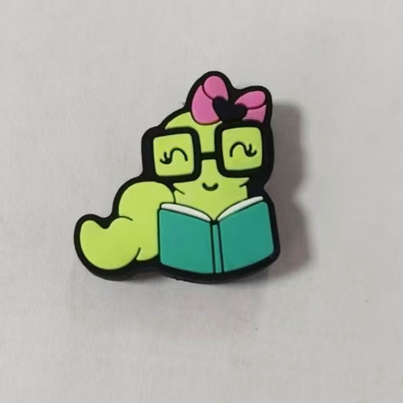 Wholesale 10pcs Creative Bow Pencil, Easy To Learn Smile Caterpillar Beads