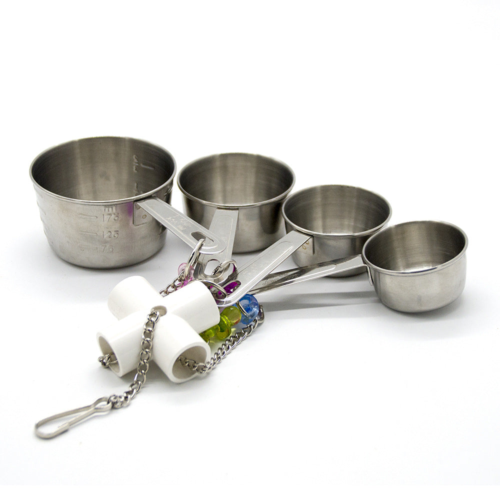 Wholesale Acrylic Stainless Steel Parrot Chewing Toys