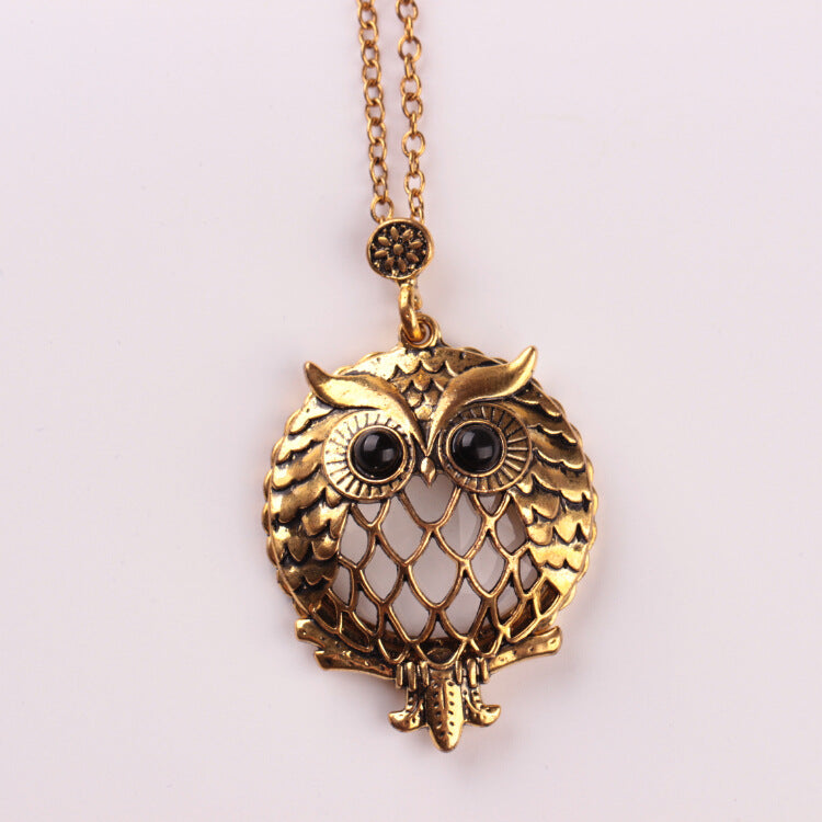 Wholesale Glass Pendant Sweater Necklaces