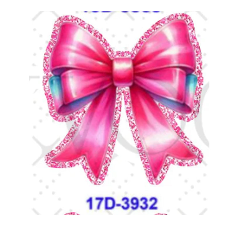 Wholesale 5 Pcs /10 Pcs /20 Pcs  Cute Cartoon Acrylic Flatbacks (Bow/Cherry/Apple) for DIY Badge Reels & Phone Stands