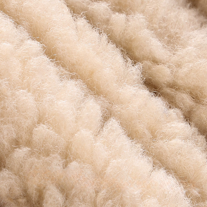 Wholesale Winter Warmth Wind and Cold Resistance Thickened Casual Knitted Gloves