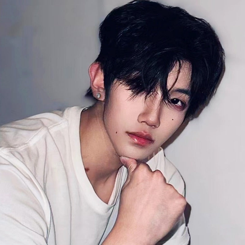 Men's Retro American Minimalist Design Titanium Steel Male Hooligan Earrings