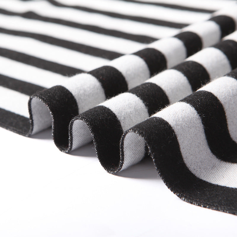 Wholesale Winter Imitation Cashmere Striped Scarf