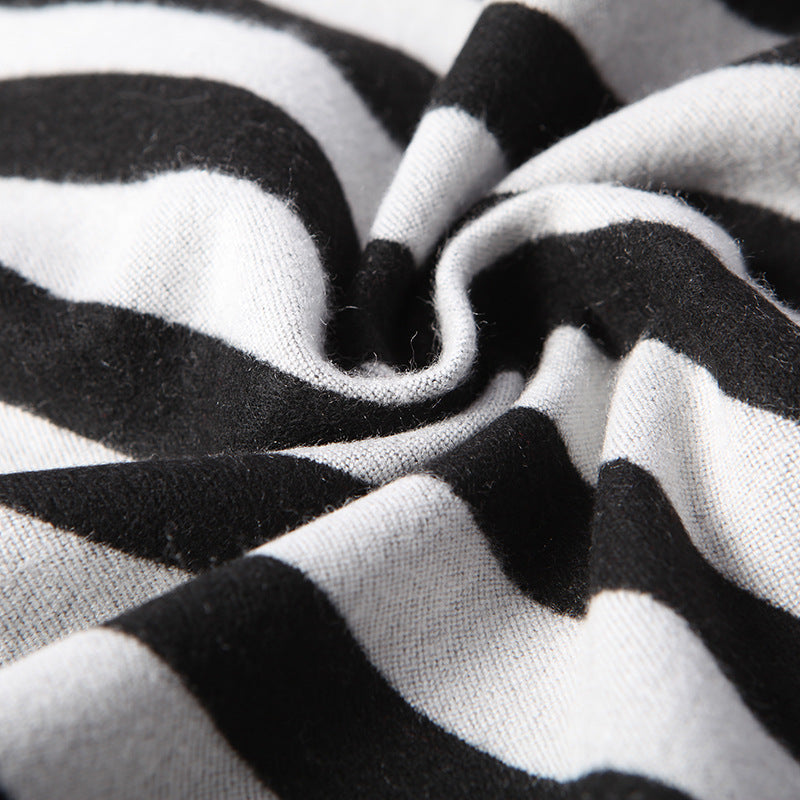 Wholesale Winter Imitation Cashmere Striped Scarf