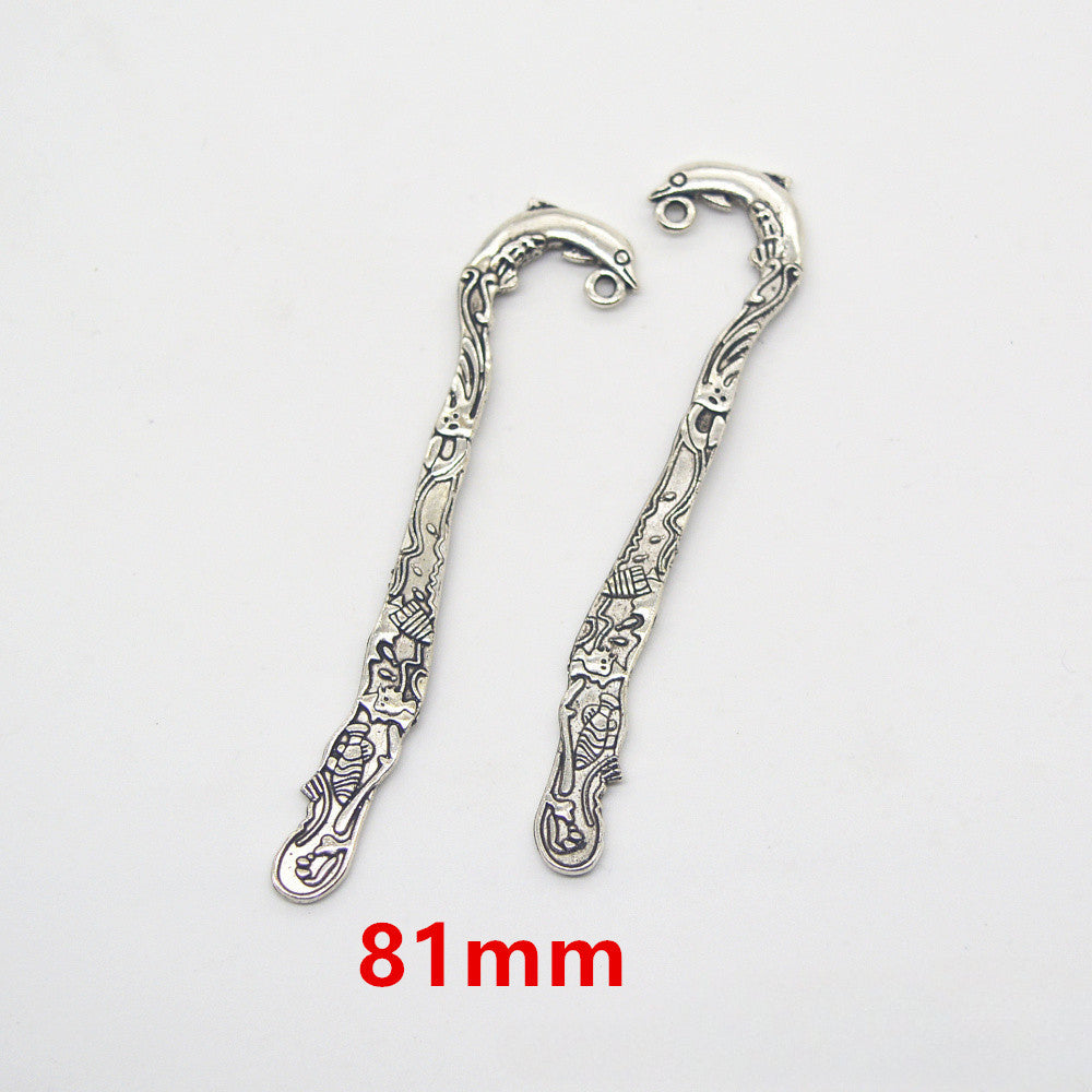 Wholesale Beadable Bookmark 10pcs Alloy DIY for Beaded