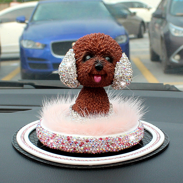 Wholesale Car Bobblehead Dog Decoration Car Resin Ornaments