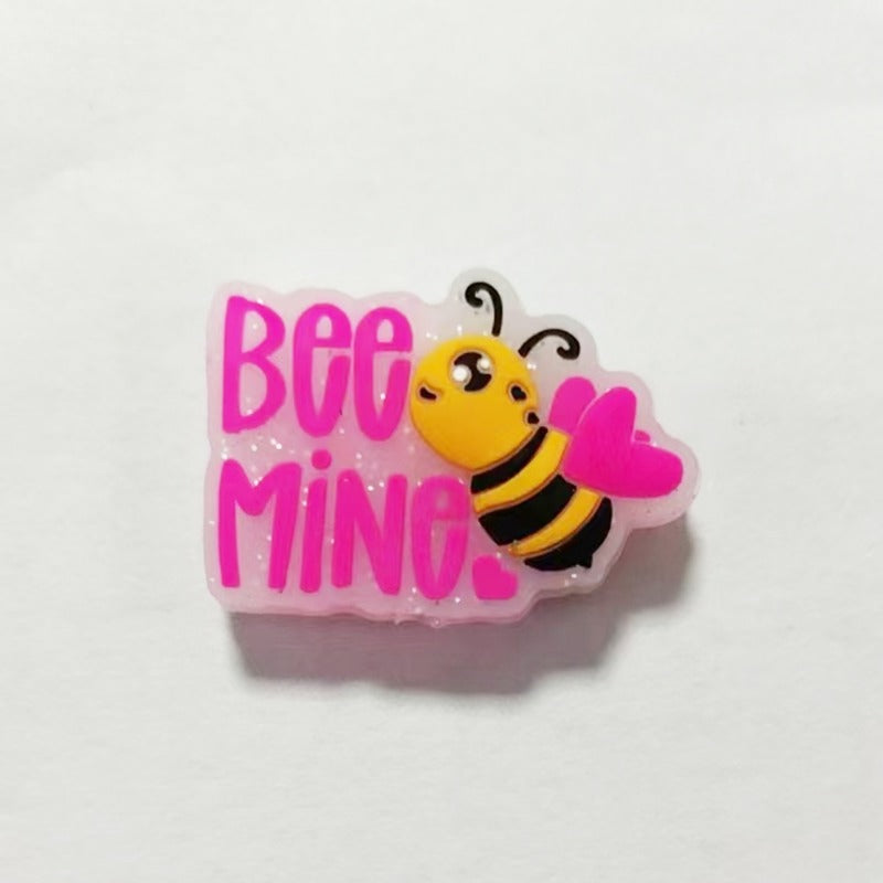 Wholesale 10pcs Silicone Cute Cartoon Animal Cookies Coffee Beads