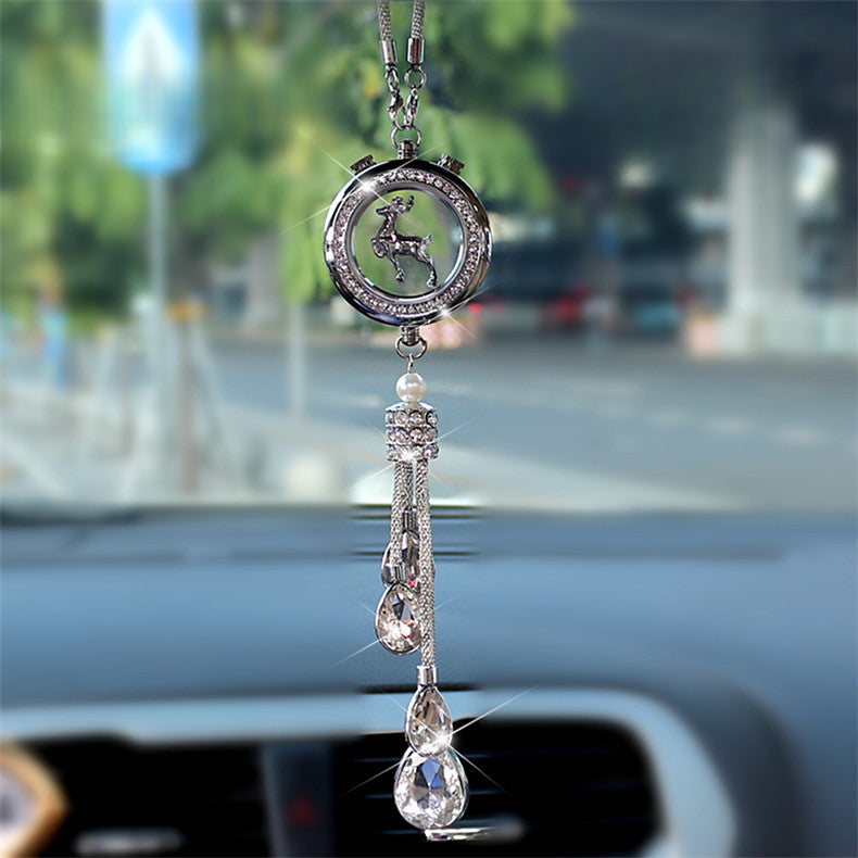 Wholesale Diamond-encrusted New Car Interior Pendants