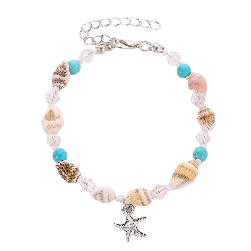 Wholesale Bohemian Conch Beaded Shell Anklet & Bracelet