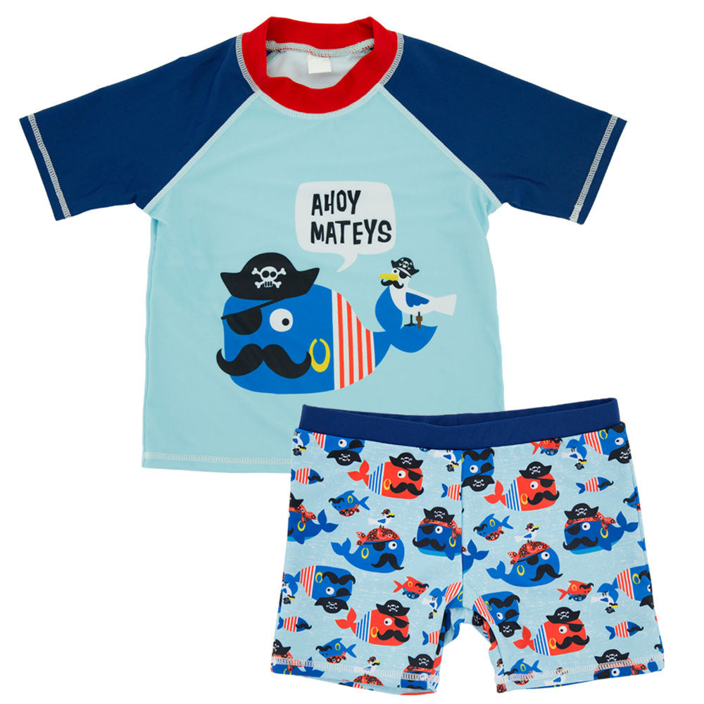 Wholesale baby split five points swimming trunks kids Swimwear