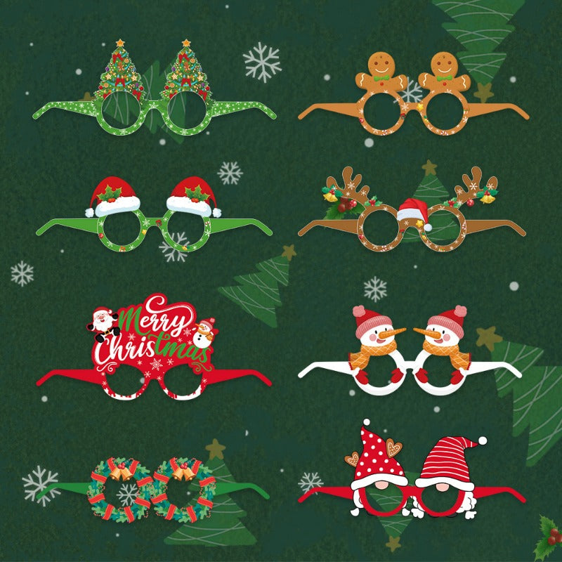 Wholesale Christmas Snowman Elk Christmas Creative Party Photo Decorations