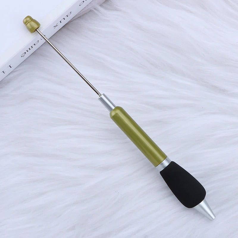 Wholesale 5pcs Beadable Pens Sponge Sheath Beadable Pen DIY Pen Office Supplies