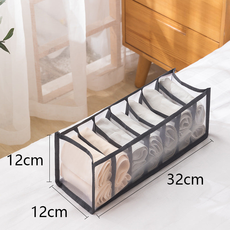 Wholesale Socks and Underwear Three-in-one Household Drawer Mesh Storage Box