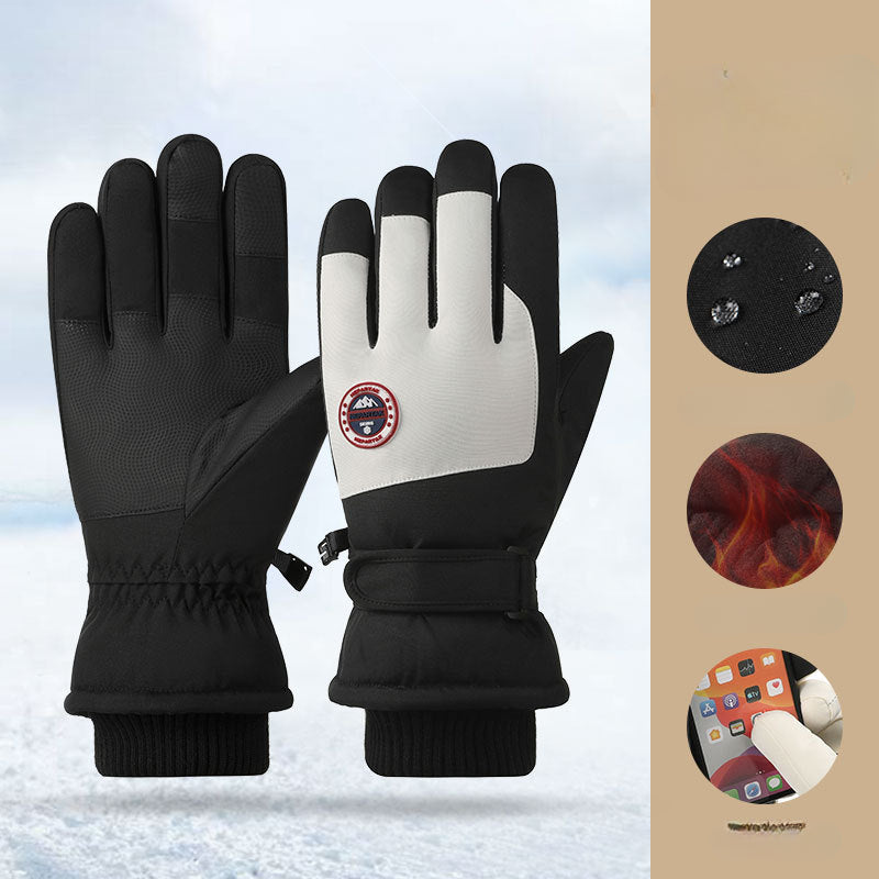 Wholesale Winter Fleece Cotton Warm Touch Screen Ski Gloves