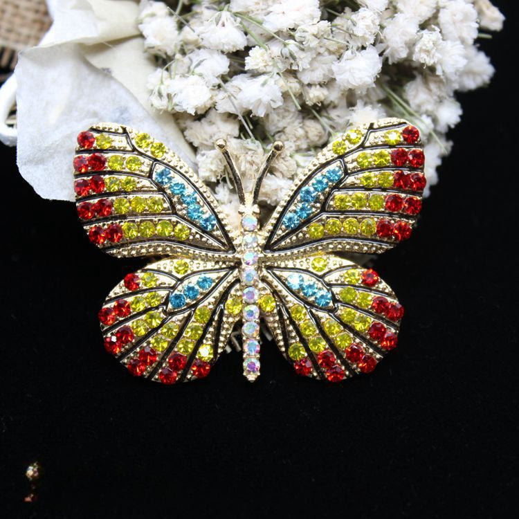 Wholesale Alloy Full Diamond Butterfly Handmade Diy Mobile Phone Case