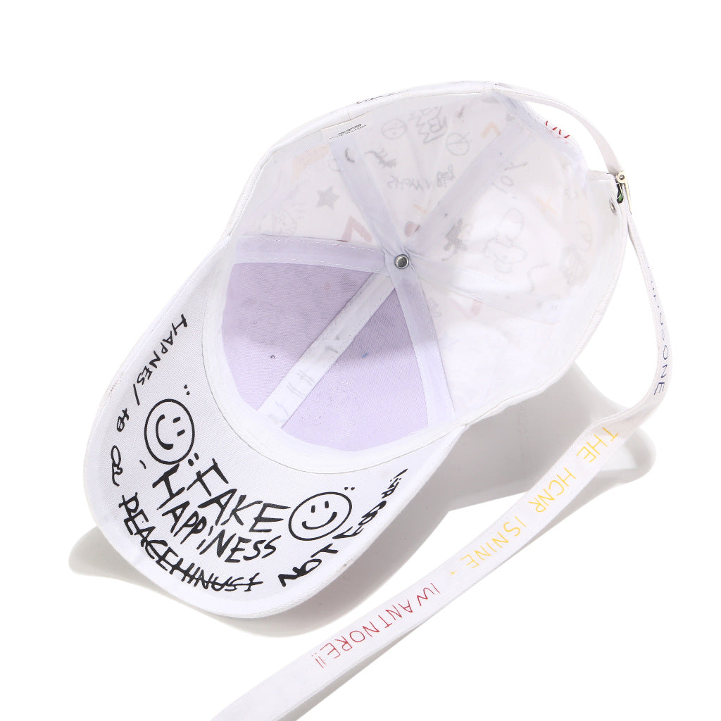 Wholesale Cotton Graffiti Baseball Hat