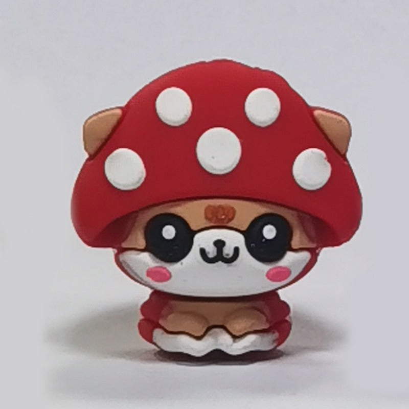 Wholesale 10pcs/set Colorful Mushroom Puppy Beads