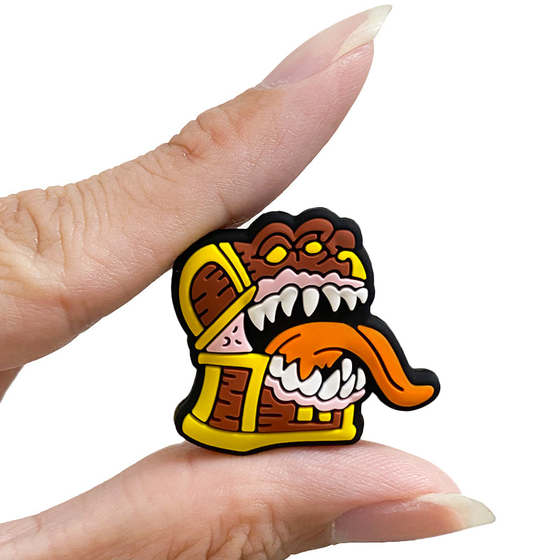 Wholesale 10PCS Treasure Chest Silicone Beads