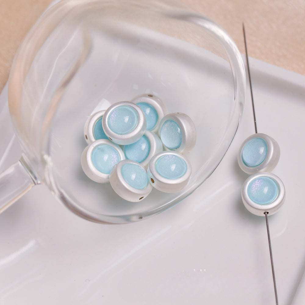 Wholesale Alloy Zircon Heart Star Scattered Beads