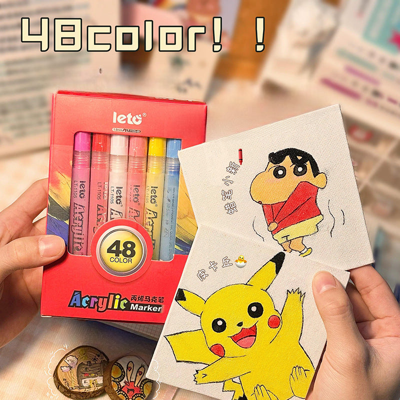 Wholesale Colorful Waterproof Sunscreen Non-fading Plastic Color Pens