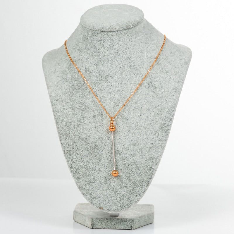 Wholesale Light Luxury Niche High-end Accessories DIY Handmade Bead Necklaces