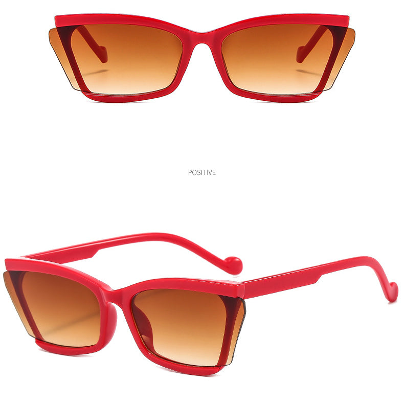 Wholesale Butterfly Shaped PC Sunglasses