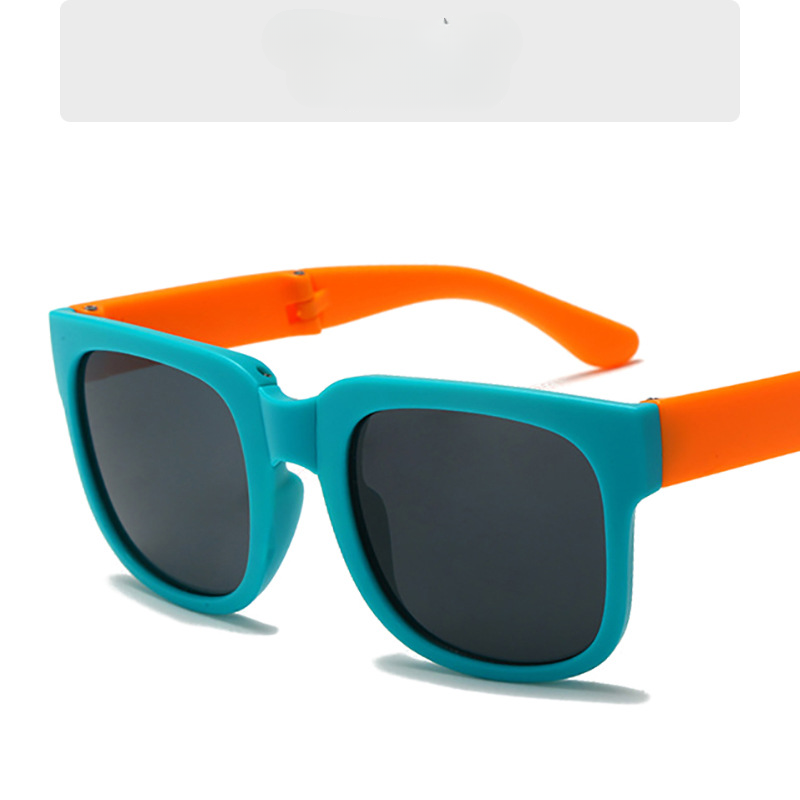 Wholesale Candy Color Kids Big Frame PC Sunglasses