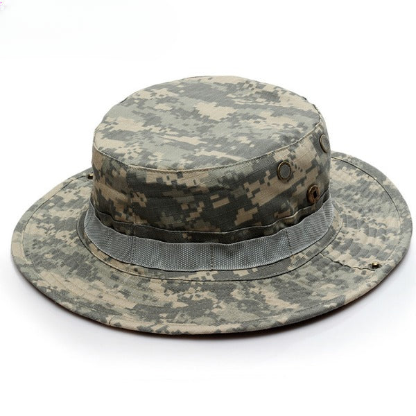 Wholesale Military Fan Outdoor Python Pattern Camouflage Mountaineering Fisherman Hat