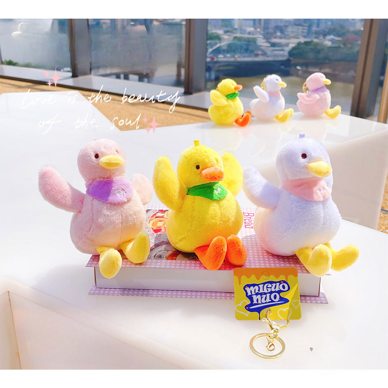 Wholesale 12PCS Plush Toy Doll Keychain