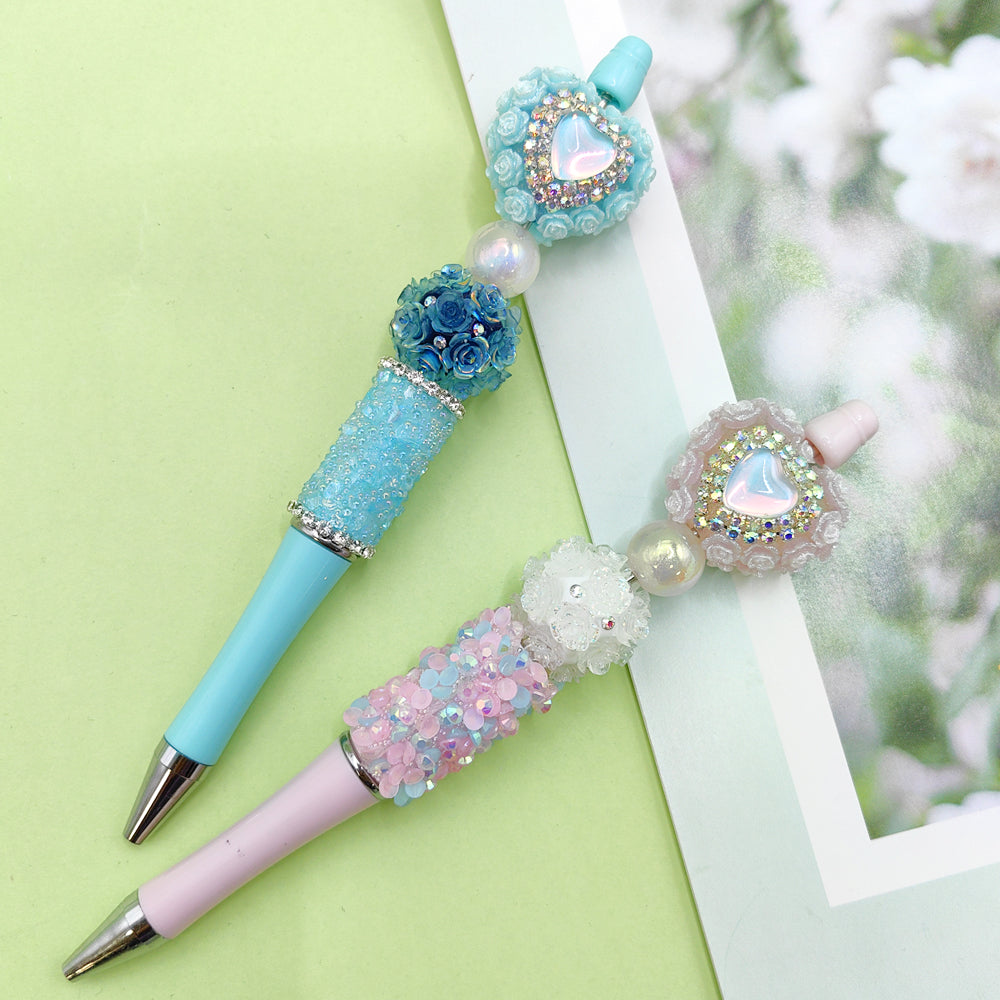 Wholesale Beaded Pen Handmade Love Fancy Beads Beaded Pens