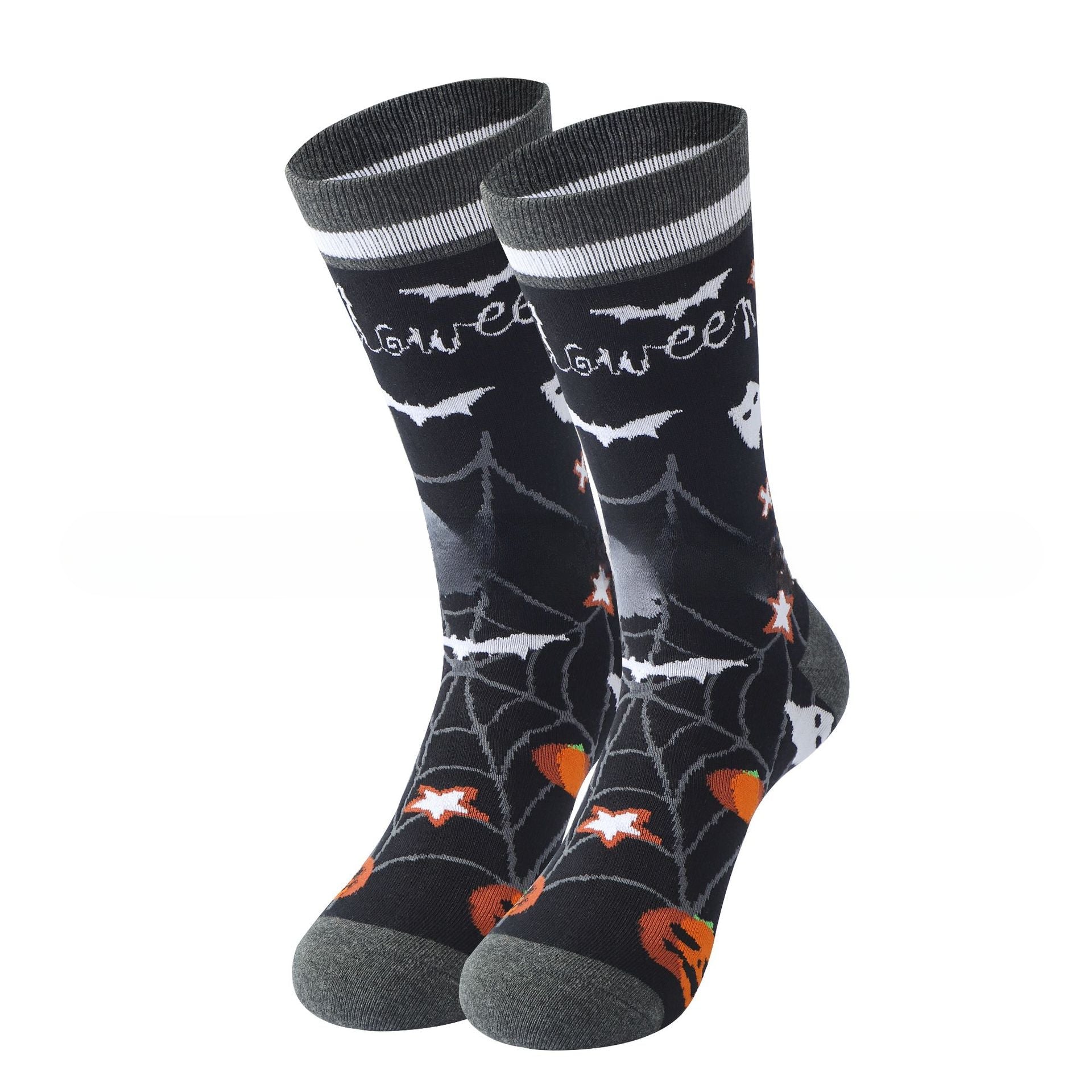 Wholesale Fall-winter Halloween Pumpkin Street Trend Oversized Socks