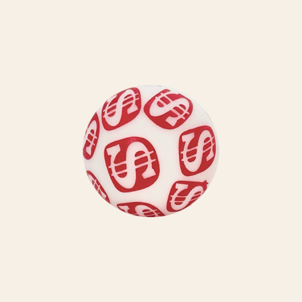 Wholesale 50pcs Creative Graffiti Color DIY Beads