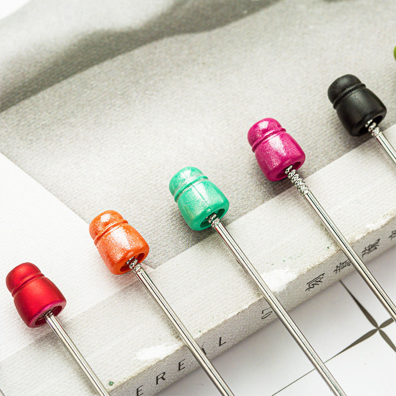 Wholesale Independence Day Beadable Pens DIY for Beadable Plastic Pen