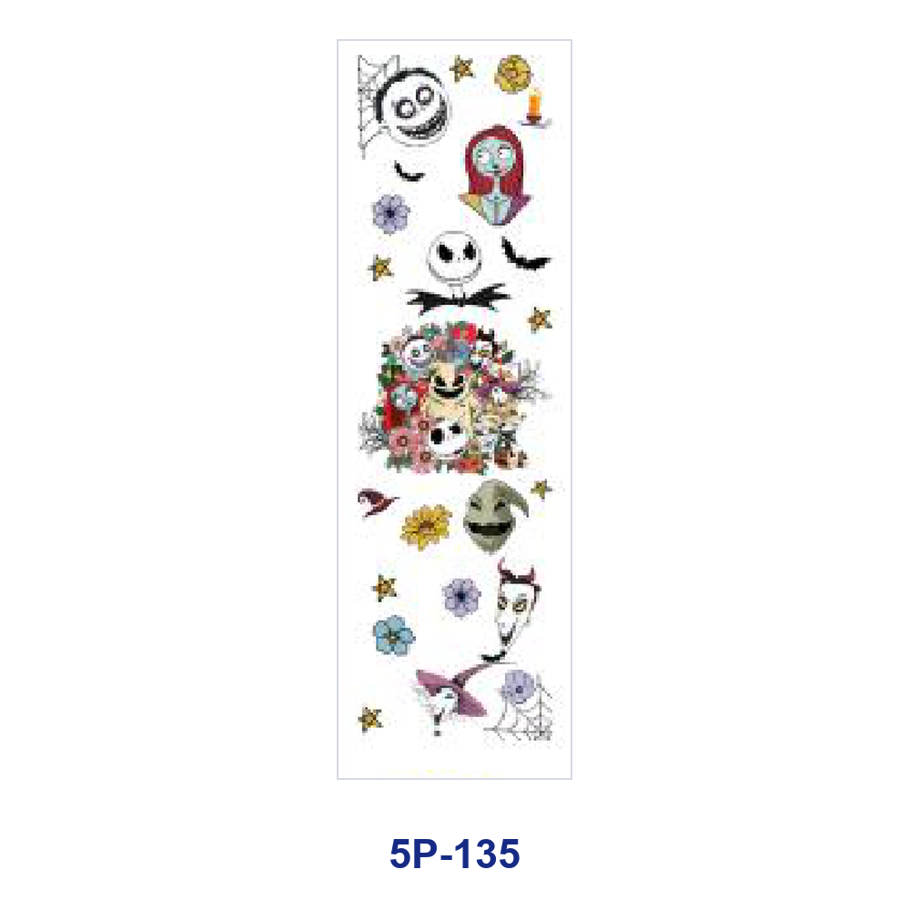 Wholesale 2/ 8/ 16pcs Spooky  Gothic Skeleton Bat  Web Retro Quote Print Pen and Bookmark Stickers UV DTF Wraps OLY Exclusive