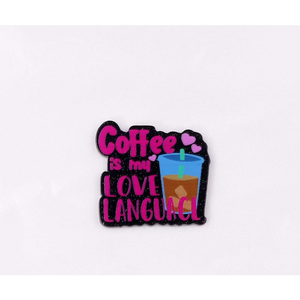 Wholesale 10pcs Loose Powder Cartoon Organ Medical Letters Acrylic Cute Things DIY Patches