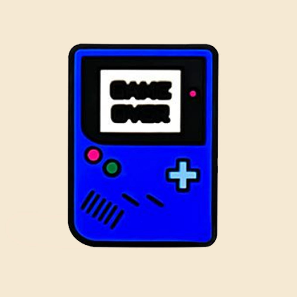 Wholesale 10pcs Cartoon Multicolor Game Machine Pattern Silicone Beads