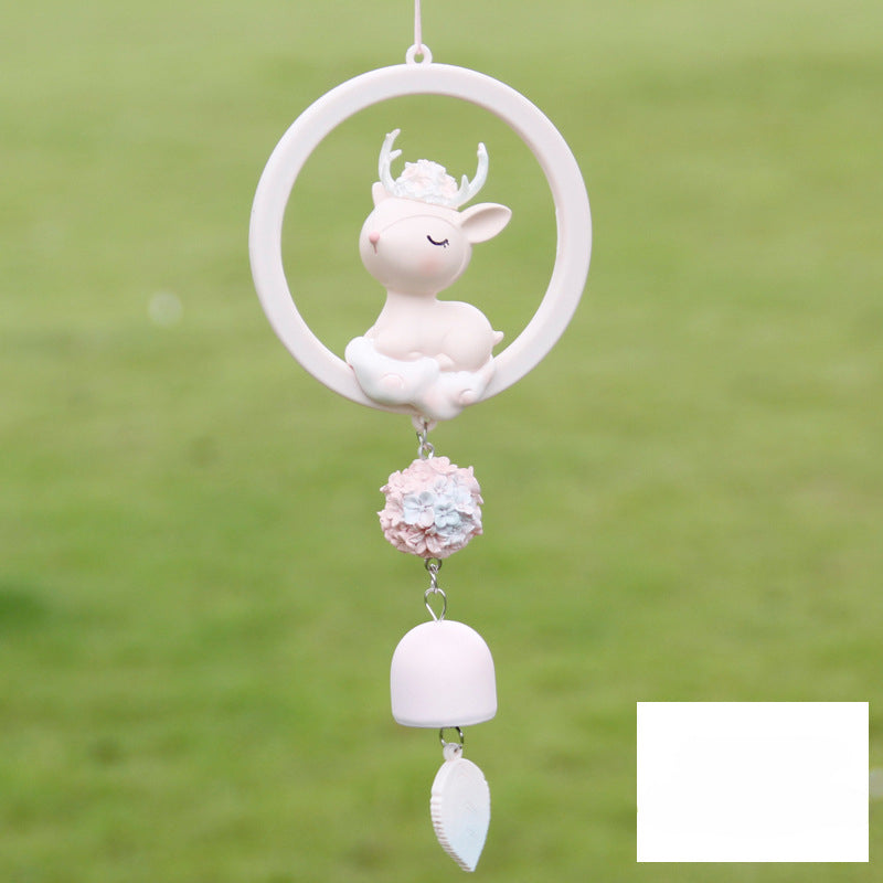 Wholesale Resin Deer Car Rearview Mirror Pendant