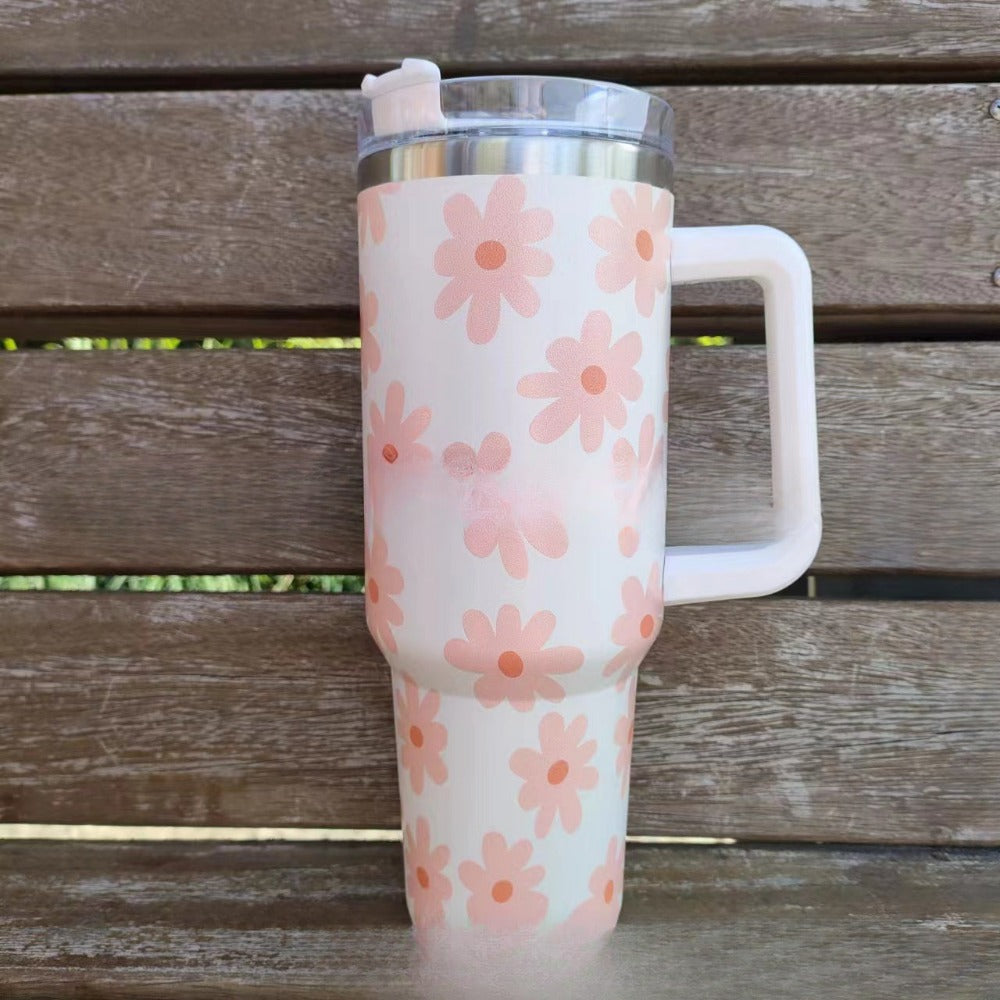 Wholesale Tumbler Double-layer Stainless Steel Valentine's Day Insulated Cup Ice Bullies Cup