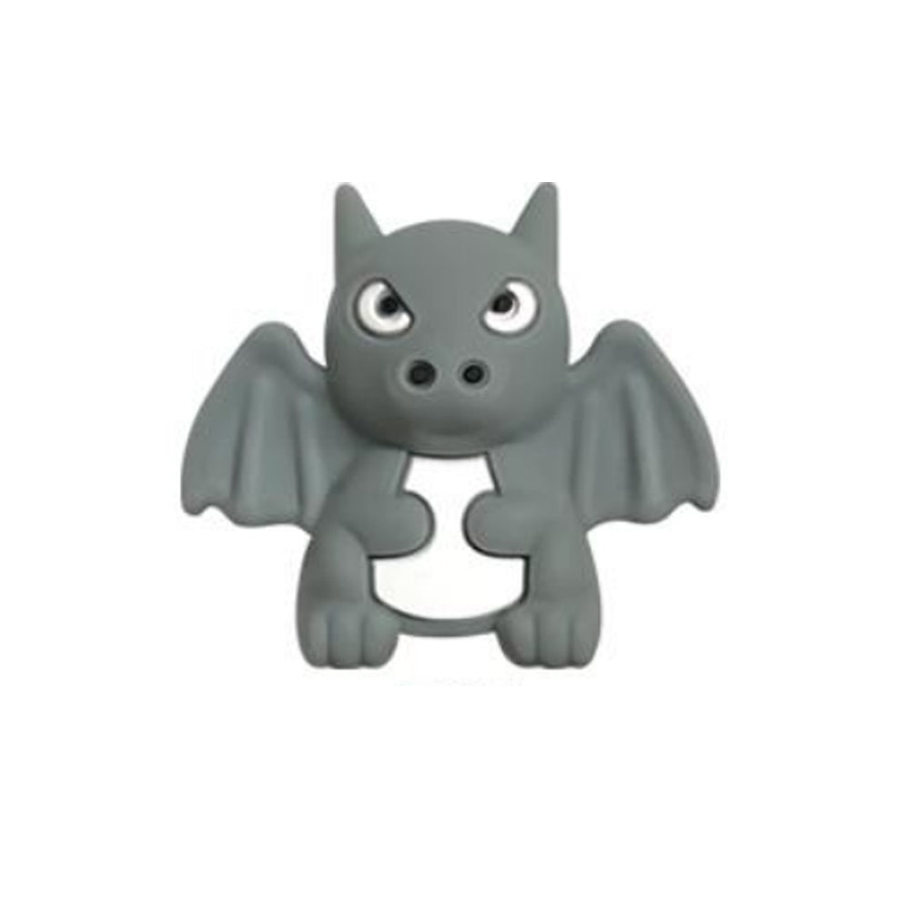 Wholesale 10pcs 3D Cartoon Little Dinosaur with Wings Silicone Beads