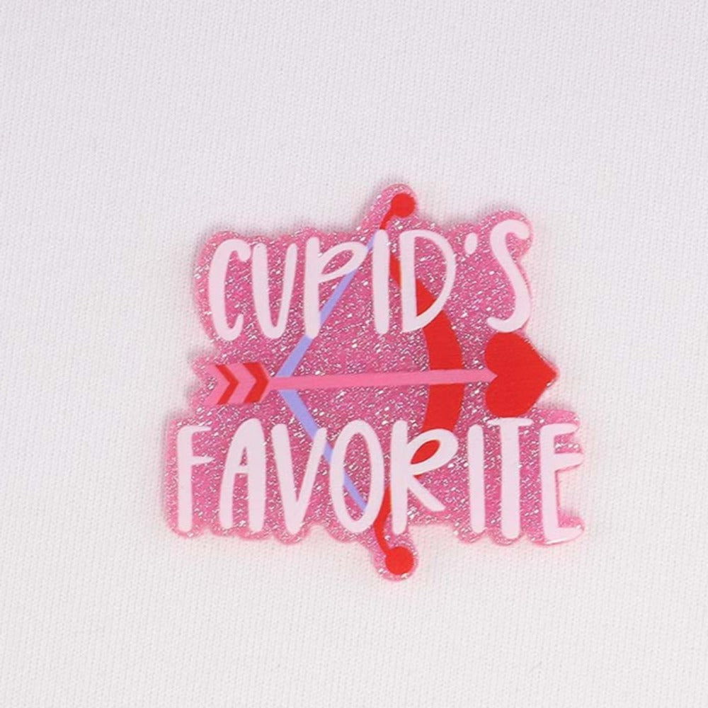 Wholesale 10pcs Loose Powder Letter Arrow Envelope Acrylic Pin Cute DIY Patch