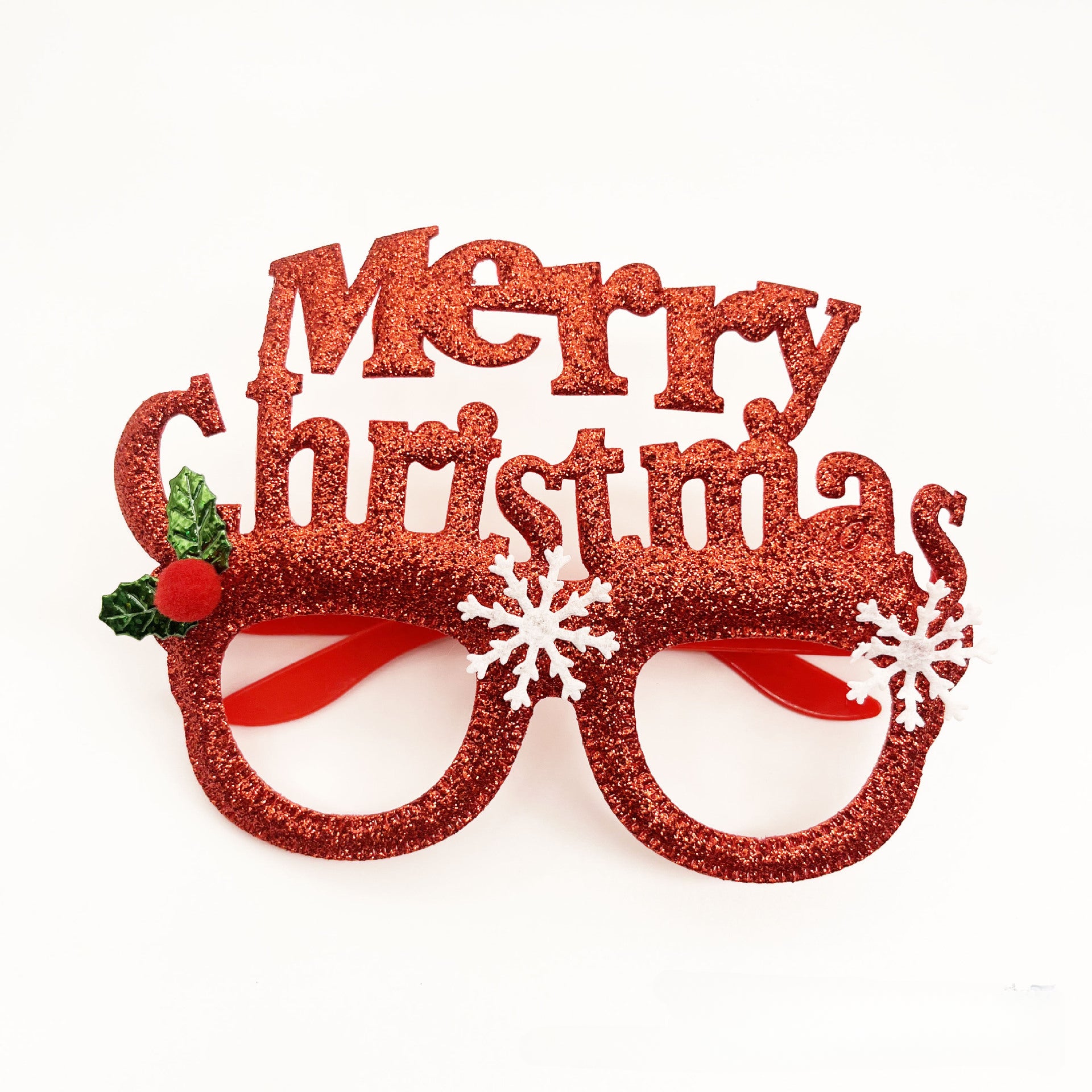 Wholesale Christmas Party Decoration Fabric Glasses Frames