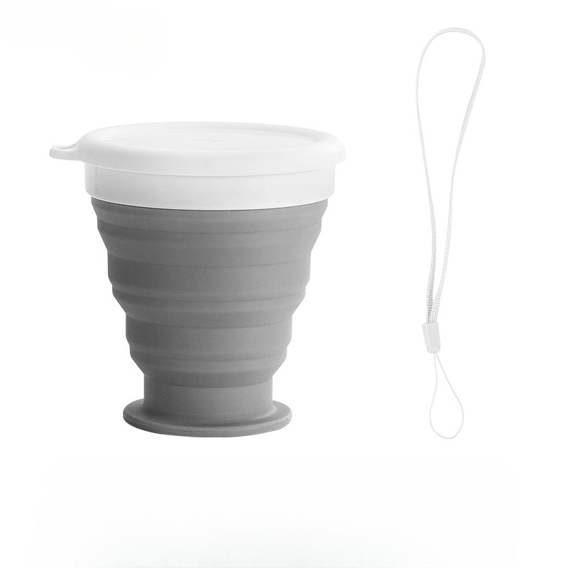 Wholesale New Silicone Folding Cup Set Water Cup