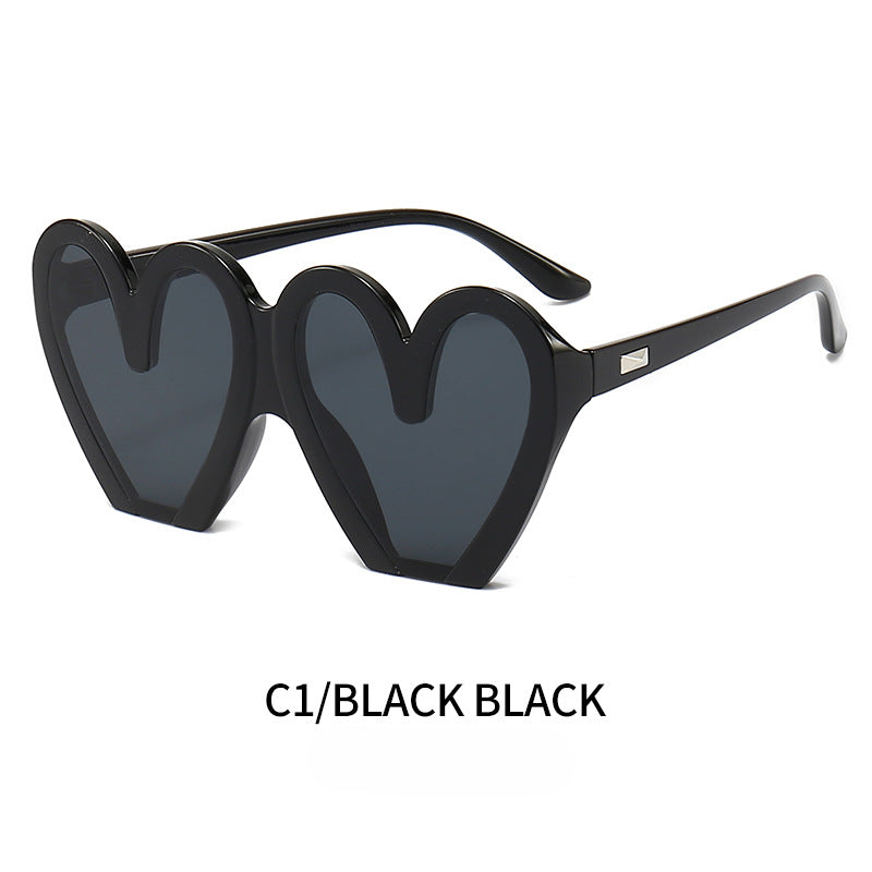 Wholesale Heart PC Sunglasses