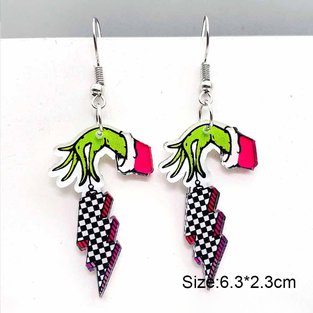 Wholesale Valentine's Day Cassette Tapes, Pink Cowboy Hats, Boots, Acrylic Earrings