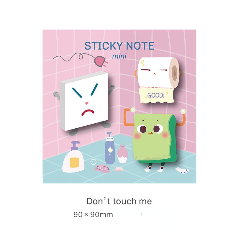 Wholesale Cute Cartoon Halloween Rainbow Paper Sticky Notes