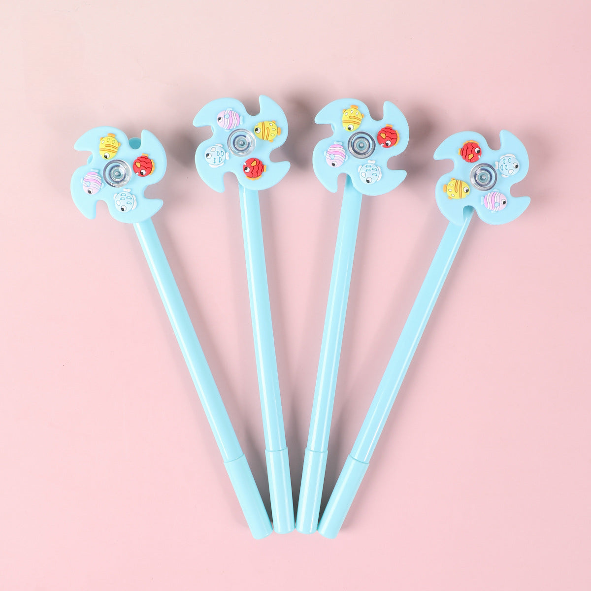 Wholesale New Creative Cartoon Pinwheel Plastic Gel Pen